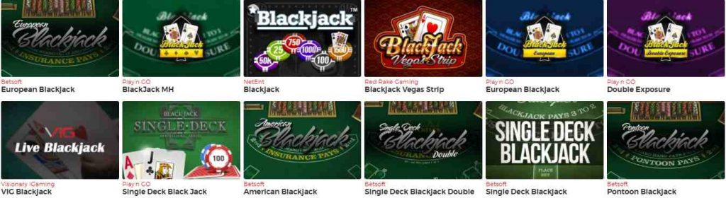 lucky31 casino en ligne blackjack